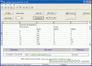 ABC Amber Excel Converter screenshot